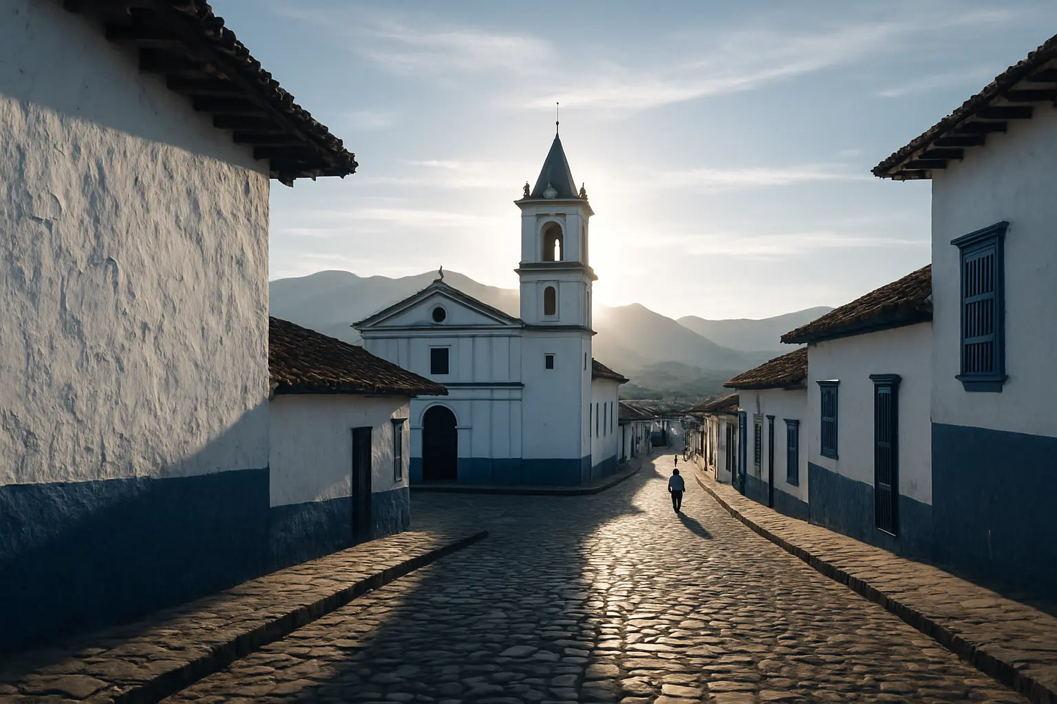 Fotografía editorial en los colores de la publicación; acompaña a «Colombia»